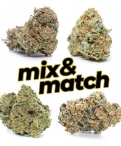 1/4 POUND FLOWER/HASH MIX & MATCH