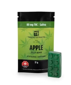 APPLE SATIVA JELLY BOMB - TWISTED EXTRACTS