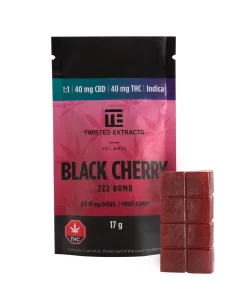 BLACK CHERRY 1:1 BOMBS - TWISTED EXTRACTS
