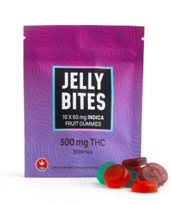 Jelly Bites - Berry Mix (500mg of THC – Indica Extra Strength)