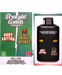 STRAIGHT GOODS – 6 GRAM DUAL CHAMBER VAPE