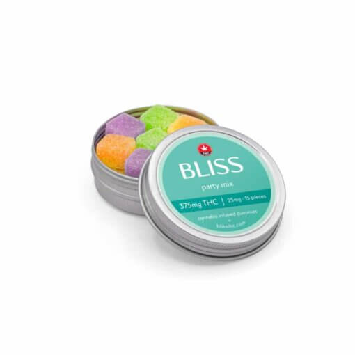 Party Mix Gummies (375mg of THC) – Bliss