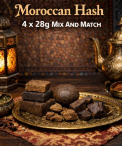 MOROCCAN HASH 4 x 28g QUARTER POUND MIX AND MATCH