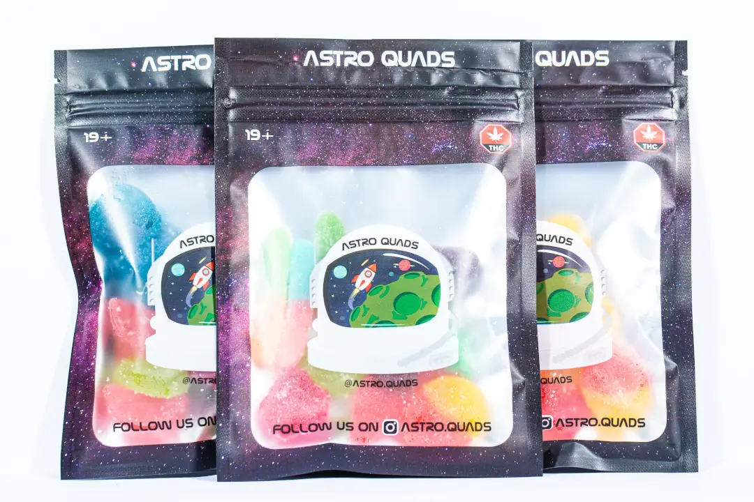 Astro Quads Gummies (5 x 100mg THC)